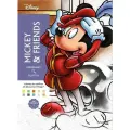 Раскраска по номерам Hachette Coloriages mysteres Disney Mickey & friends (Дисней, Микки и друзья) Антистресс
