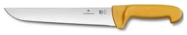 Victorinox Kitchen 5.8431.31 Нож кухонный victorinox swibo, стальной, разделочный, для мяса, лезвие310мм, прямая заточка, желтый