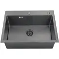 Кухонная мойка Kaiser KSM-6046 Black, современный стиль, надежное качество