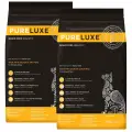 PURELUXE элитное питание беззерновой для взрослых кошек живущих дома с лососем и горошком (5 + 5 кг)