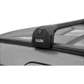 Багажник на крышу Lux Scout для Exeed LX (2019-2023) с интегрированными рейлингами (110 см) Черные дуги (601898)
