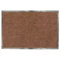 Коврик входной Лайма ворсовый влаго-грязезащитный , 120х150 см, ребристый, коричневый 602876