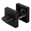 Фиксатор Punto BK6 QR квадратная розетка черный