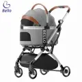 Коляска для животных прогулочная Bello, съемная, нагрузка до 15 кг