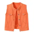 Жилет , размер 3XL, оранжевый