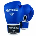 Боксерские перчатки Reyvel 80 синие