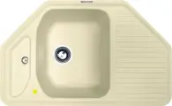 Кухонная мойка Zigmund & Shtain ECKIG 800, молодое шампанское