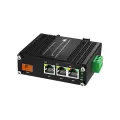 Коммутатор Мини E-Link 3 RJ45+1 SFP Switch 10/100/1000Mbps Switch Ethernet-коммутатор Неуправляемый 24V,8Gbps
