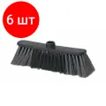 Комплект 6 штук, Щетка для пола стандарт М 5101 80х70х270мм