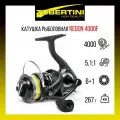 Катушка безынерционная Tubertini Redon 4000F, цвет черно-серый