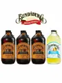 Лимонад ферментированный Bundaberg (Австралия) Сарсапарилла 3шт. и Ананас/Кокос 1 шт, стекло 375 мл.