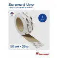 Клейкая лента Eurovent Uno 50мм х 25м односторонняя Евровент Уно, 1 шт.