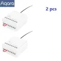 Aqara Беспроводной релейный переключатель Zigbee 2 канала, 2pcs