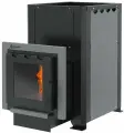 Банная печь Термокрафт ALLEGRO, с эффектом живого огня, 22м³, стальная
