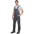 Полукомбинезон джет темно-серый с синим р. 60-62/170-176 /Полукомбинезон рабочий мужской / Полукомбинезон рабочий