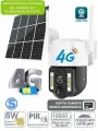 Камера видеонаблюдения 4G на солнечной батарее,1080P, приложение V380 PRO