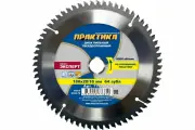 Пильный диск по алюминию ПРАКТИКА 180х64х20/16