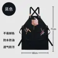 Фартук Tiantianxing, мужской, холщовый, водонепроницаемый, черный