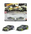 Машинка коллекционная Mattel Hot Wheels Premium 2 Pack 21 FORD MUSTANG RTR SPEC 5 & 20 FORD MUSTANG RTR SPEC 5