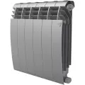 Водяной радиатор отопления Royal Thermo BiLiner 500 /Silver Satin - 6 секц.