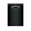 Посудомоечная машина BOSCH SMS4IMB62Q Serie 4, отдельностоящая, 60см, 14 комплектов, цвет черный