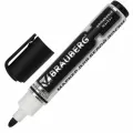 Маркер для досок Brauberg Neo (круглый наконечник, 5мм, черный, с клипом) (150487), 12шт.