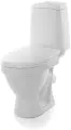 Унитаз напольный с сиденьем и бачком SANITA Лада комфорт белый
