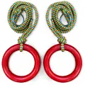 Гимнастические кольца BARFITS детские, красный