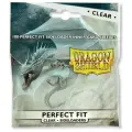 Протекторы Dragon Shield Perfect Fit (100шт, 63х88 мм) с боковой загрузкой: прозрачные