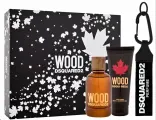 Парфюмерный набор Dsquared2 Wood для мужчин, туалетная вода 100 мл + Гель для душа 100 мл + Брелок