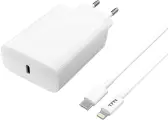 Сетевое ЗУ TFN TypeC, 20Вт, с кабелем Lightning white, TFN, TFN-WC13