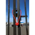 Замок велосипедный, свадебный ЧАЗ ВС2-28-01 сердце, аллюминиевый корпус, производство Россия, 3 ключа в комплекте