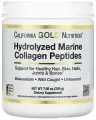 California Gold Nutrition, гидролизованные пептиды морского коллагена, без добавок, 200 г (7,05 унции)