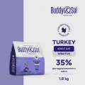 Buddy&Sol Premium Sensitive сухой корм для взрослых кошек с чувствительным пищеварением с индейкой - 1,8 кг