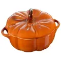 Кокот керамический Staub La Cocotte Тыква 12,2 см, 500 мл, оранжевая