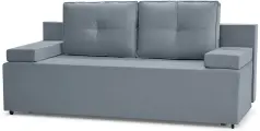 Диван-кровать Hoff Лиссабон прямой, 197х75х87 см, еврокнижка, цвет серый