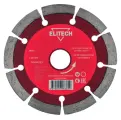 Диск алмазный сегментированный Elitech 350x25.4, асфальт