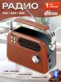 Радиоприемник RITMIX RPR-045 CHOCOLATE, Bluetooth v.5.4, Music/FM/AM/SW