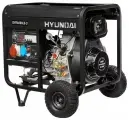 Электростанция дизельная с воздушным охлаждением HYUNDAI DHY 6000LE-3 открытая