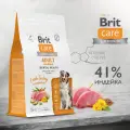 Сухой корм для взрослых собак средних пород супер-премиум с индейкой Dog Adult M Dental Health BRIT CARE 1,5 кг