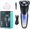 Электробритва VGR V-306 Global, синий/черный