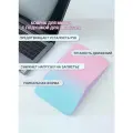 Коврик для мыши с эффектом памяти, подушка-подставка для запястья, цвет розовый