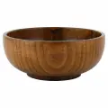 Тарелка - миска из дерева / Тарелки деревянные / Тарелка глубокая из дерева/ диаметр 19 см