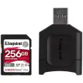 Карта Памяти 256Gb Kingston Canvas React Plus SDXC UHS-II U3 V90 + USB Reader (300/260 Mb/s)