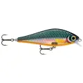 Воблер для рыбалки RAPALA Super Shadow Rap 16, 16см, 77гр, цвет HLW, медленно тонущий