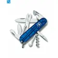 Нож перочинный VICTORINOX Climber 1.3703. T2, 91 мм, 14 функций, синий полупрозрачный