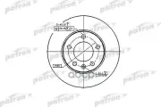 Диск торм. зад. AUDI A2 02-05, A3 96=>, TT 98=>/ SEAT CORDOBA 02=>, IBIZA 02=>, LEON 99=>, TOLEDO 99-0 1J0615301 PATRON арт. PB.