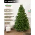 Елка искусственная новогодняя литая большая 230 см, ель на Рождество в комнату, Империя Ёлок