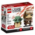 Конструктор LEGO BrickHeadz 41627 Люк Скайуокер и Йода, 215 дет.