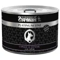 Четвероногий гурман Корм влажный для собак Platinum line Сердце и печень 525 г